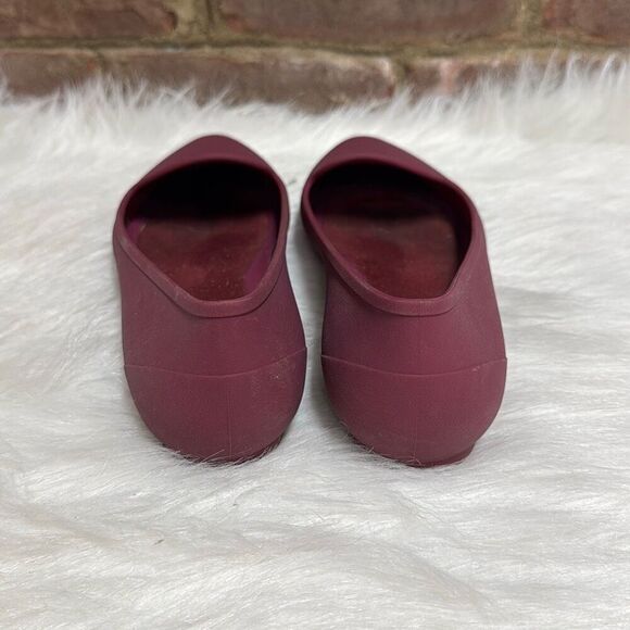 Crocs Womens Mammoth Magenta Pink Fleece Lined Pointed Toe Ballet Flats Size 9 - Picture 4 of 9
